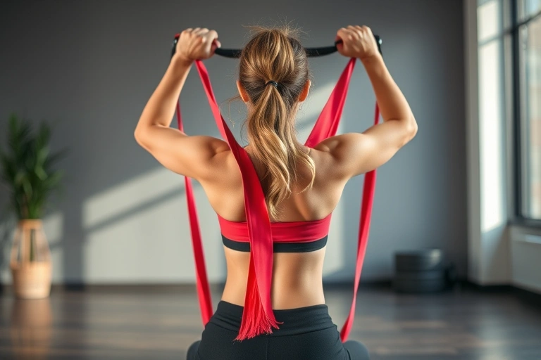 Conceitos visuais relacionados a The Rise of Resistance Bands in Home Workouts: How 2025's Fitness Trends are Shaping Personal Training