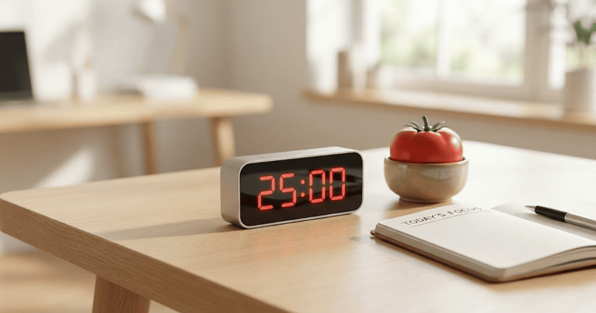 Pomodoro Timer Concept